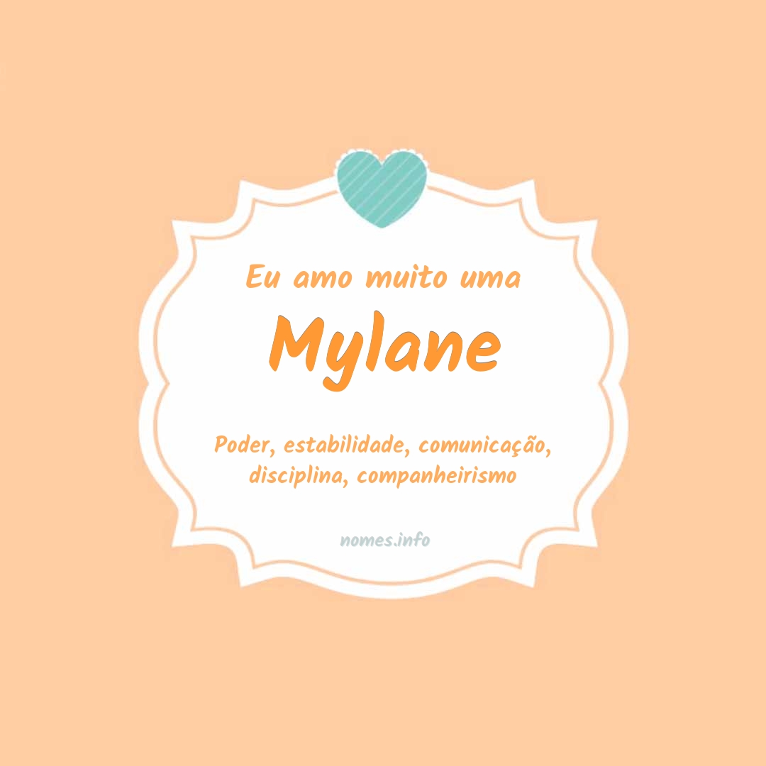 Eu amo muito Mylane Eu amo muito Mylane
