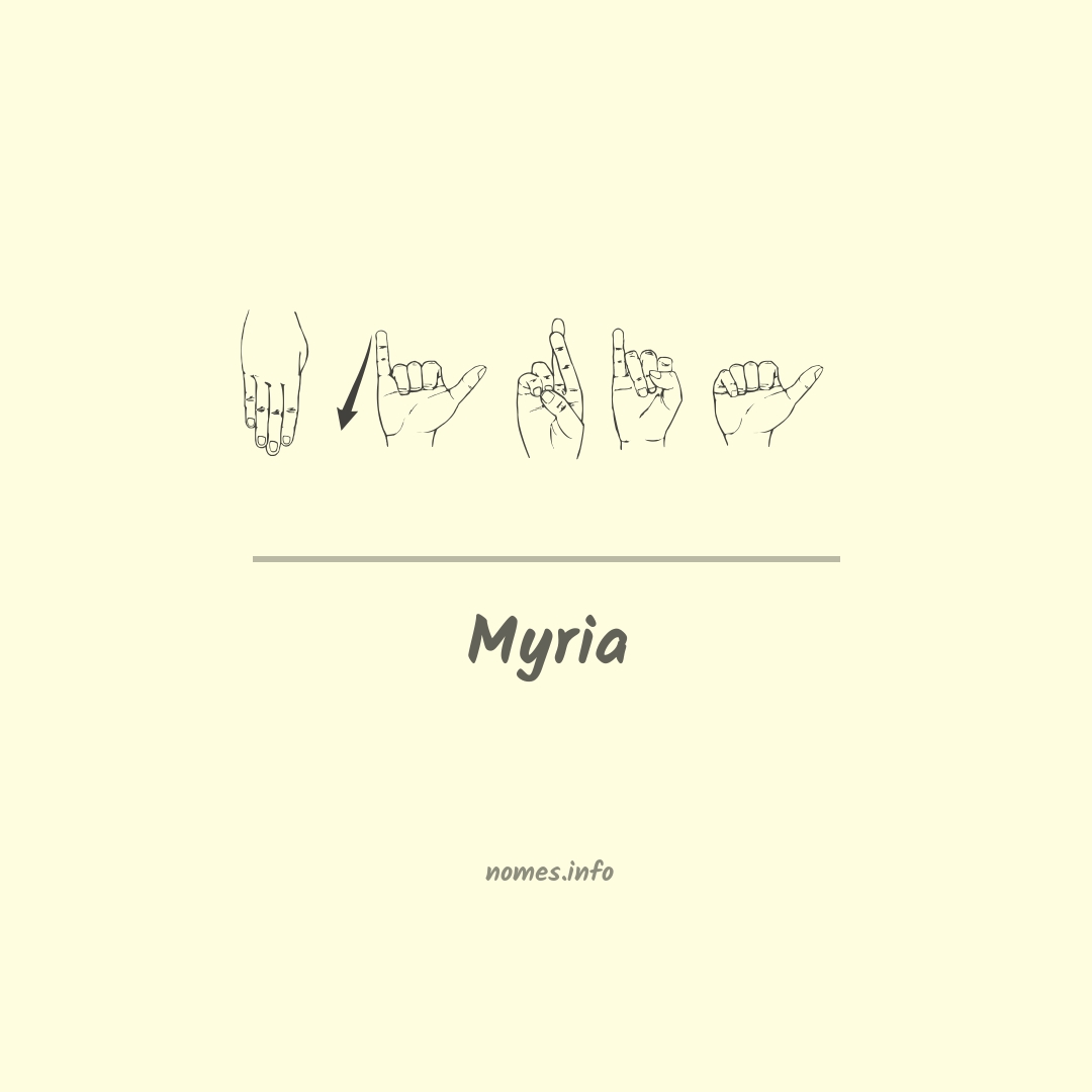 Myria em Libras