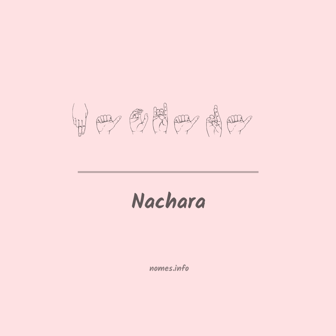 Nachara em Libras