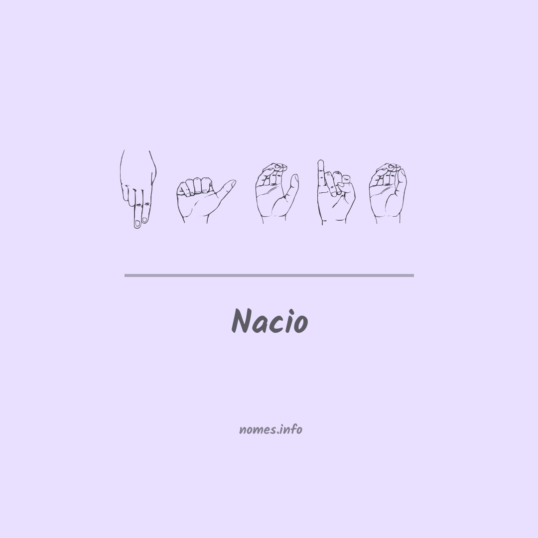 Nacio em Libras