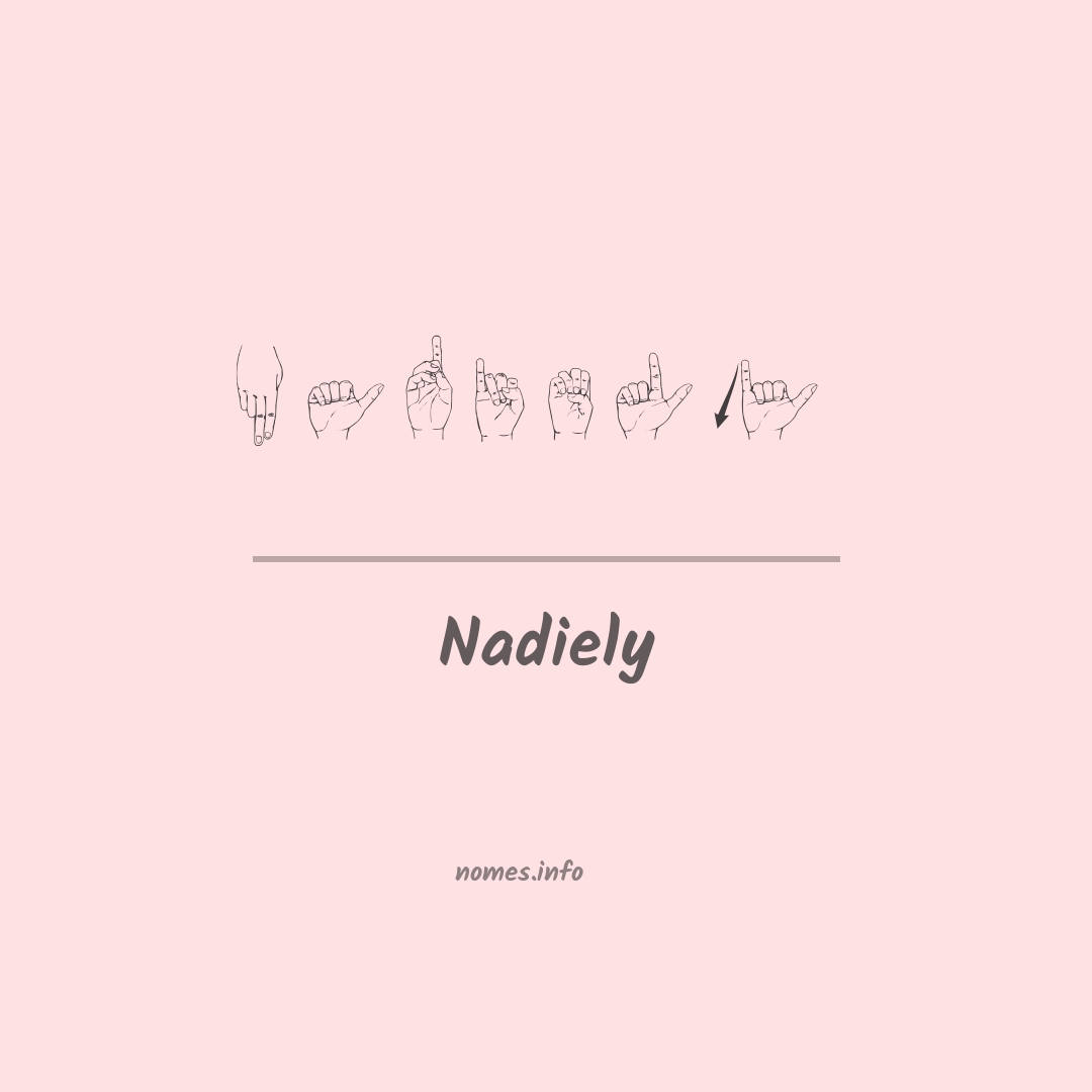 Nadiely em Libras