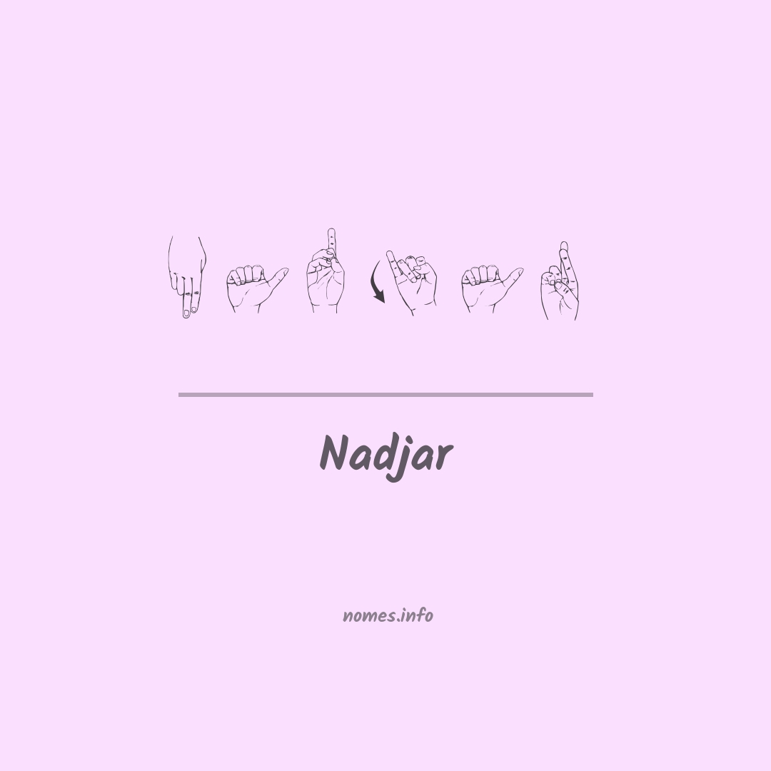 Nadjar em Libras