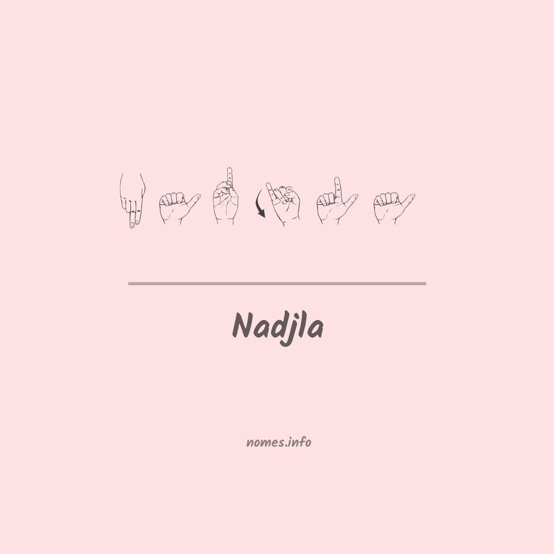 Nadjla em Libras
