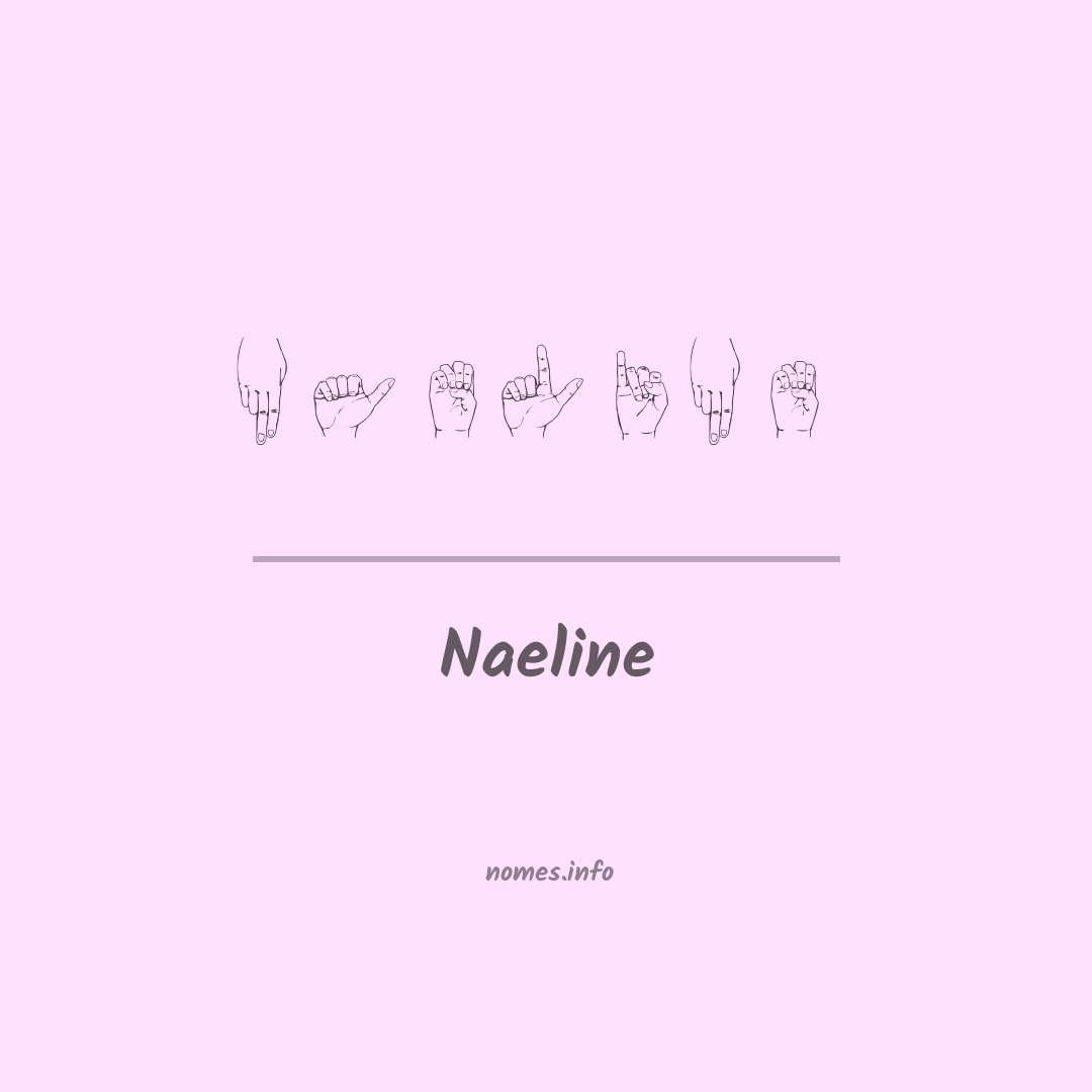 Naeline em Libras Naeline em Libras
