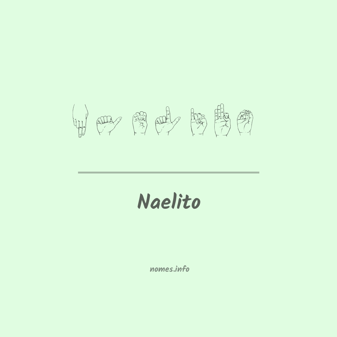 Naelito em Libras