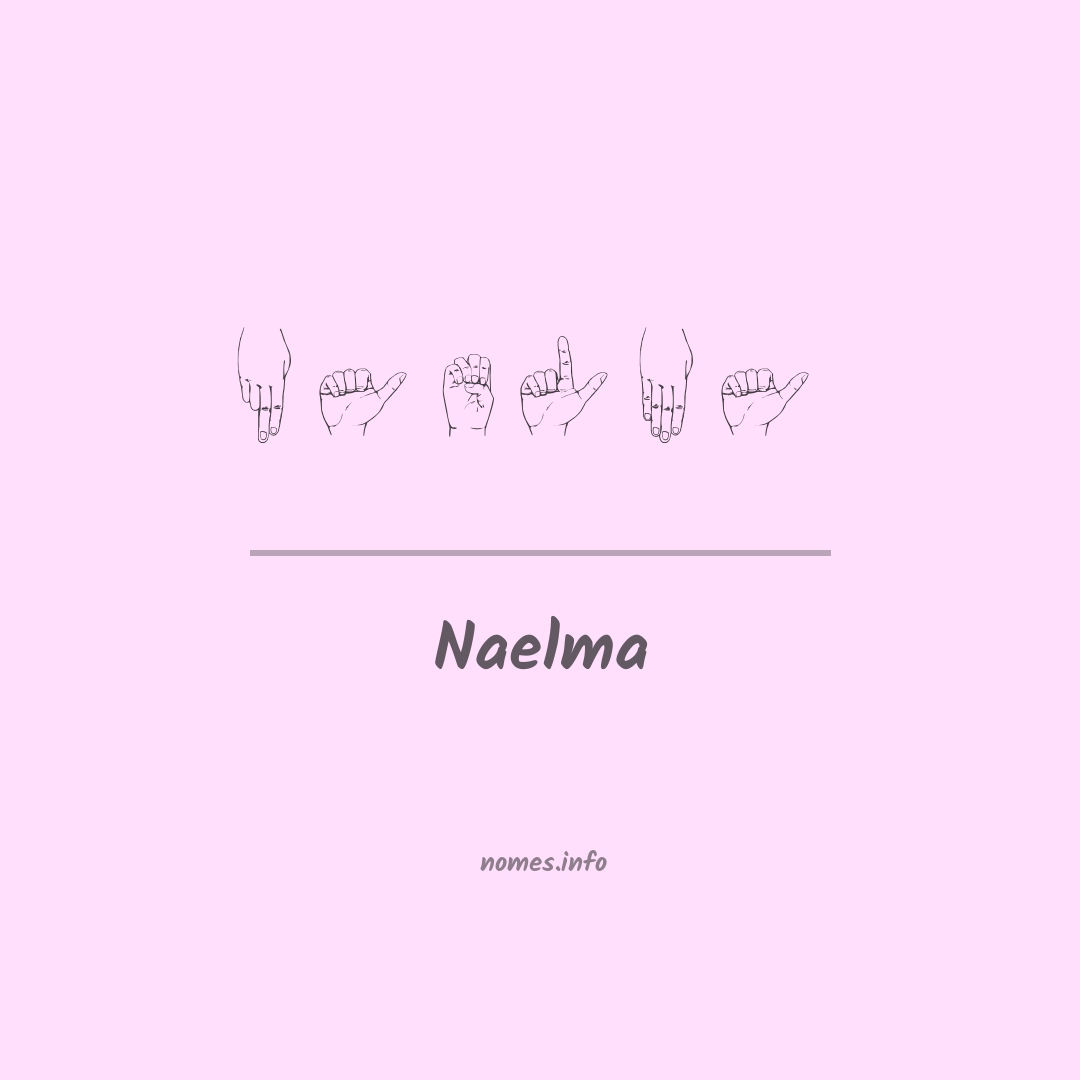 Naelma em Libras Naelma em Libras