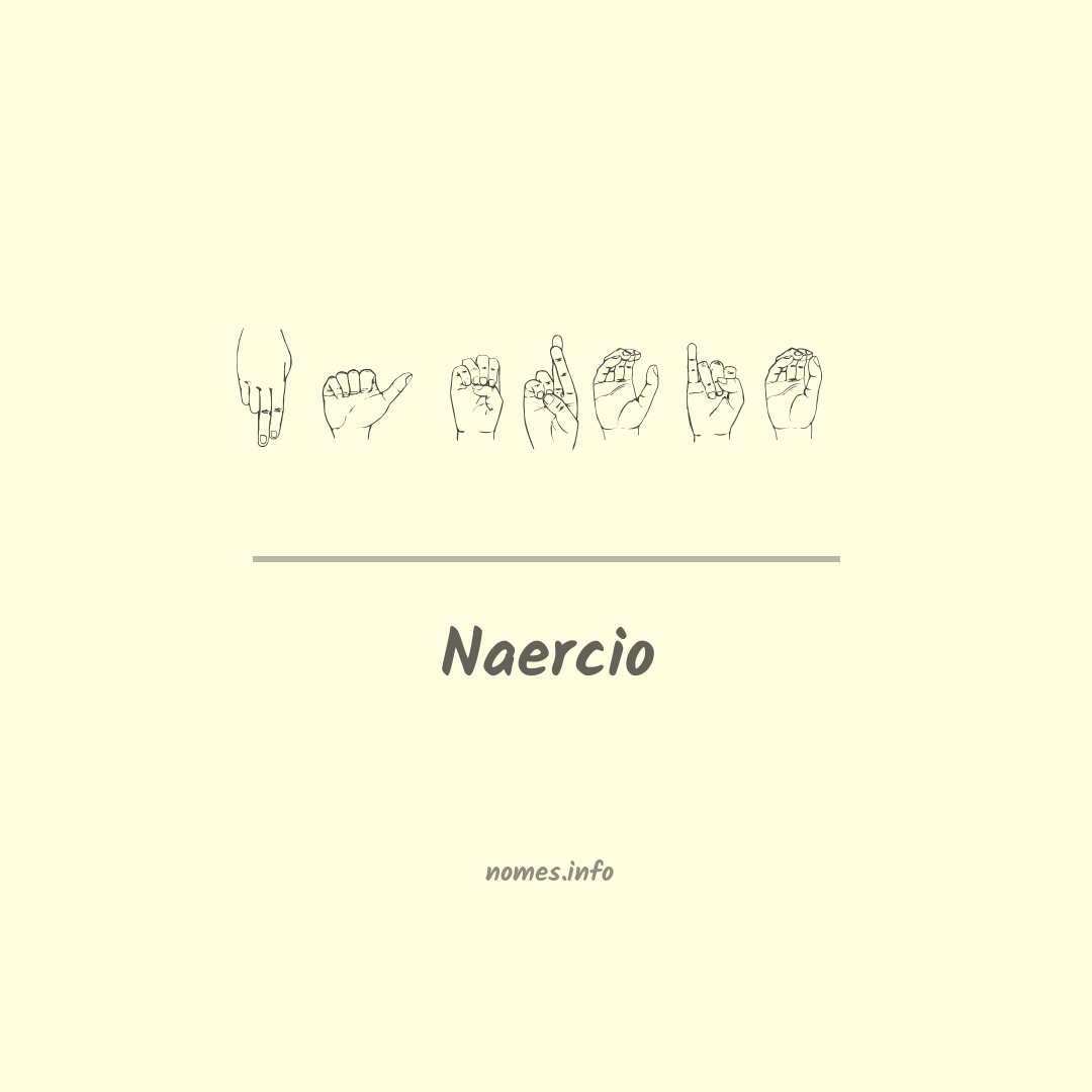Naercio em Libras