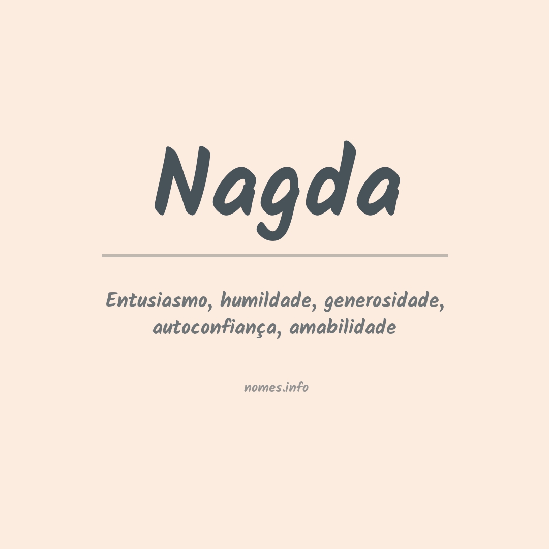 Significado do nome Nagda
