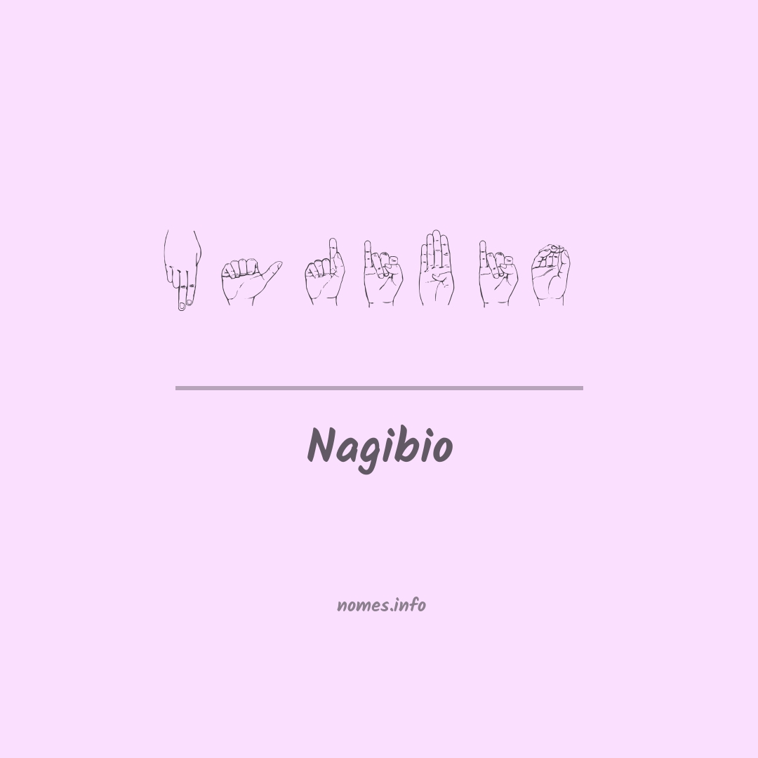 Nagibio em Libras
