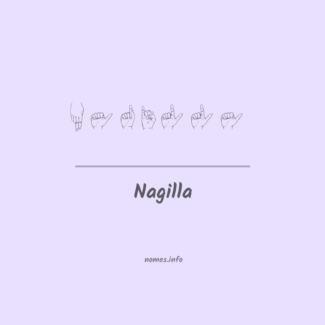 Nagilla em Libras