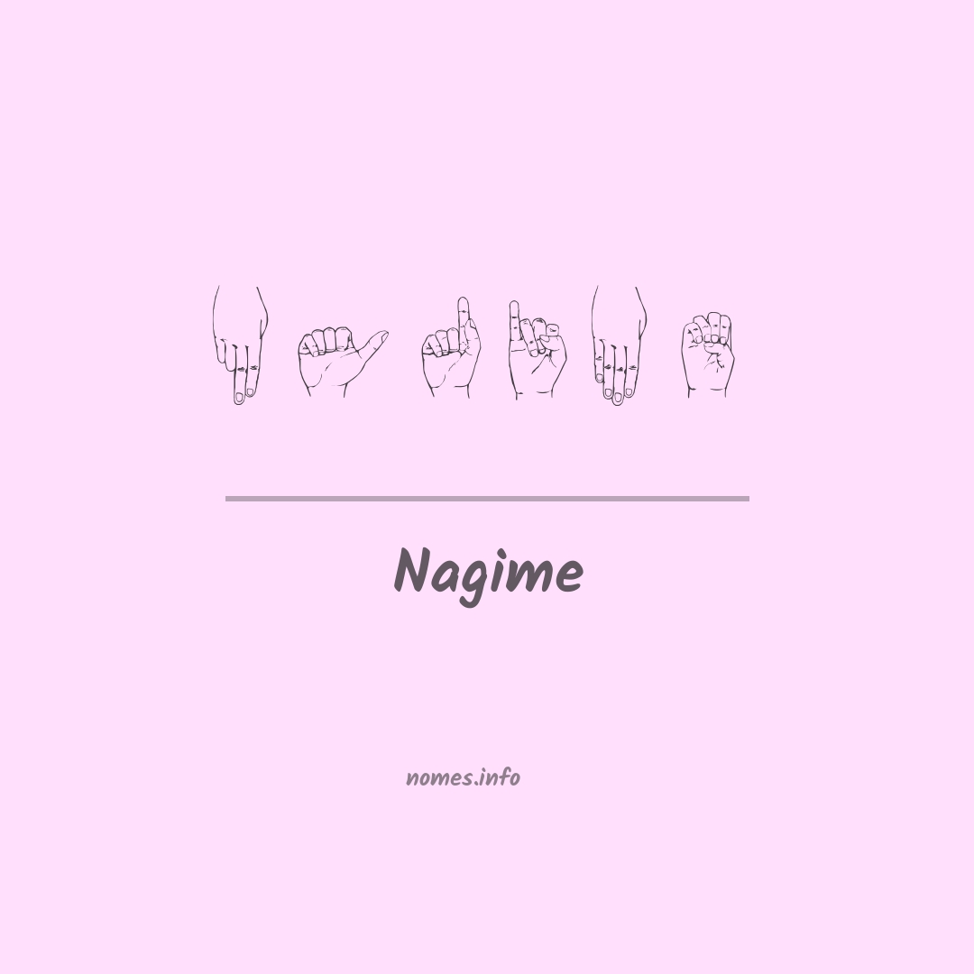 Nagime em Libras