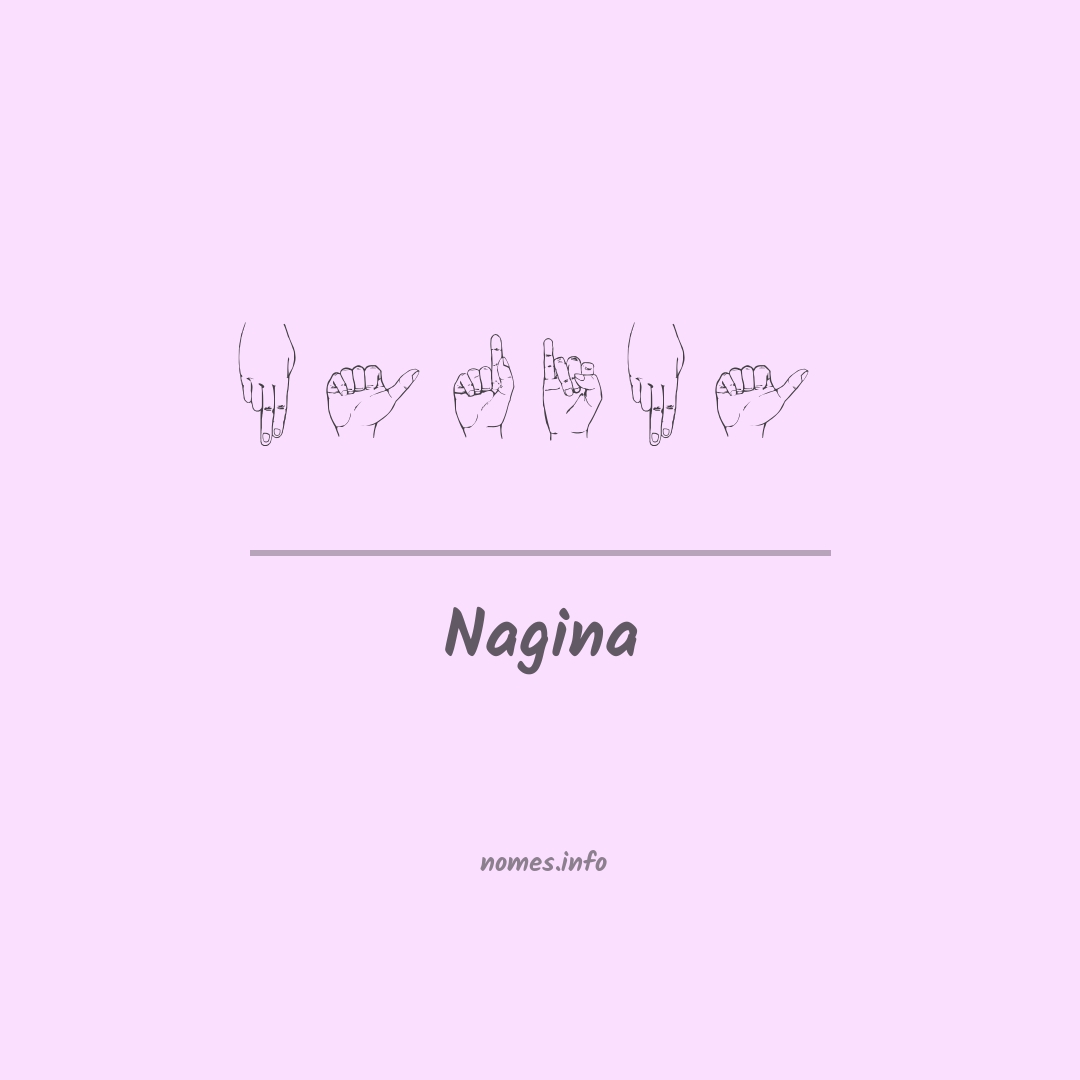 Nagina em Libras