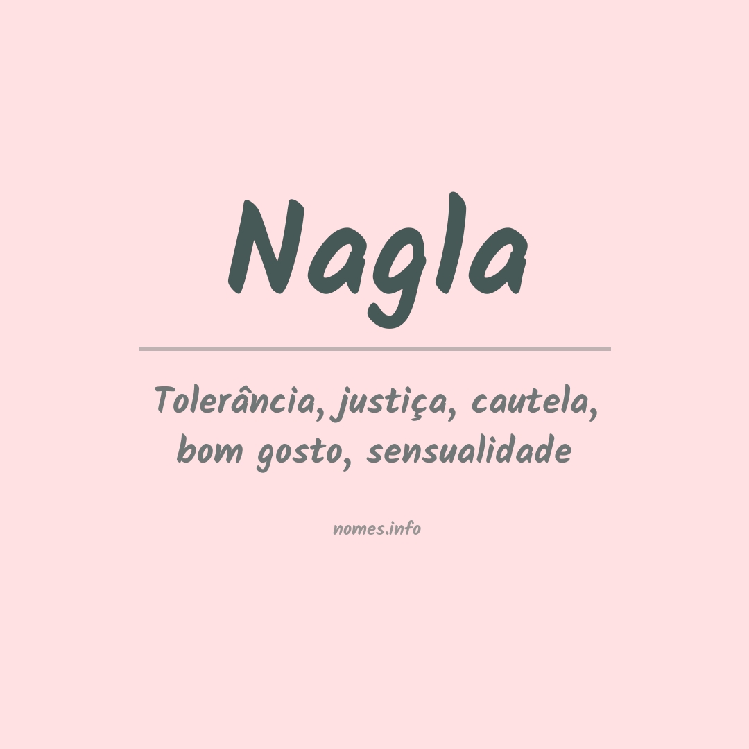 Significado do nome Nagla