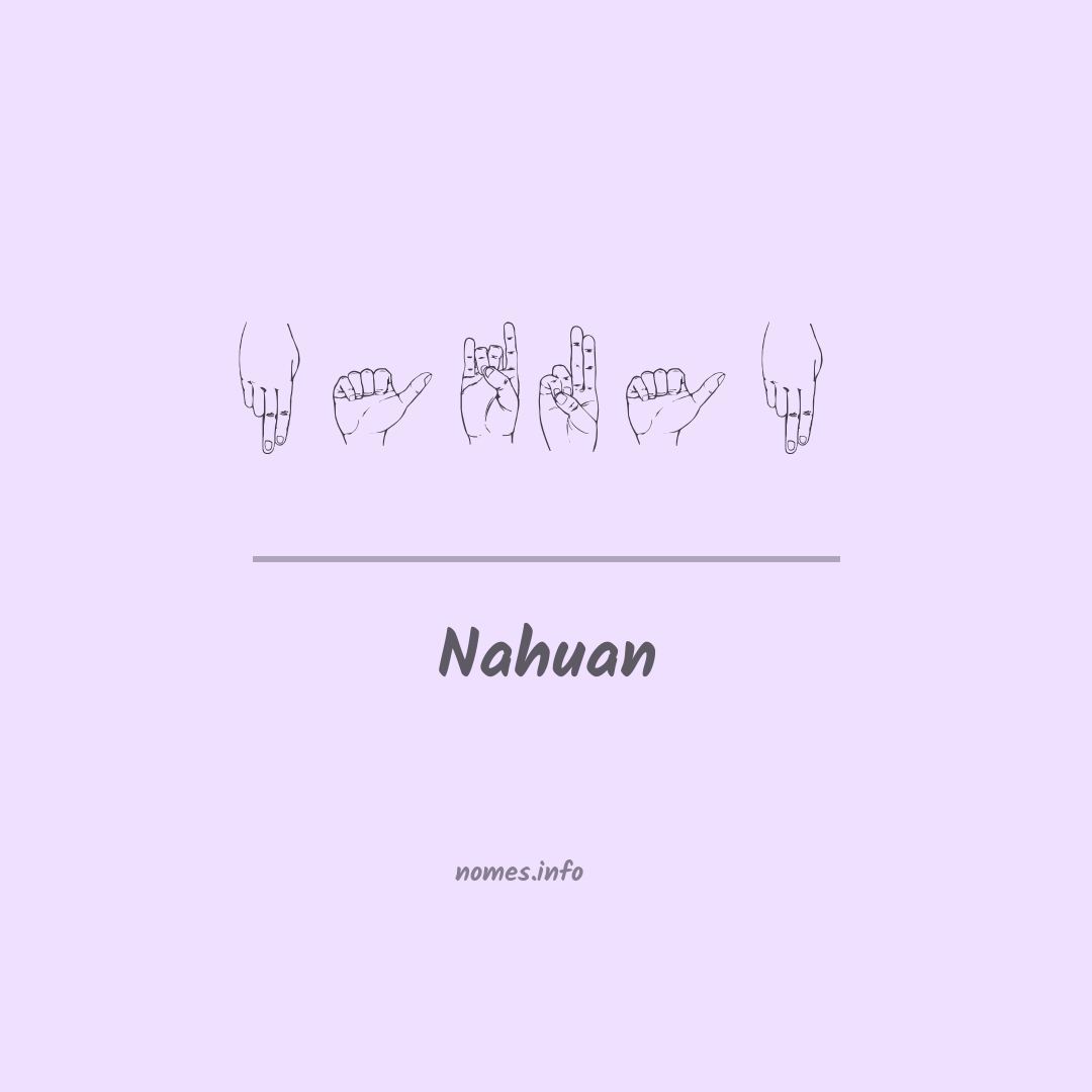 Nahuan em Libras