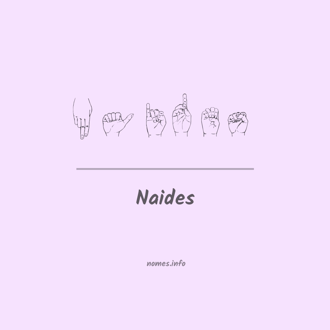 Naides em Libras