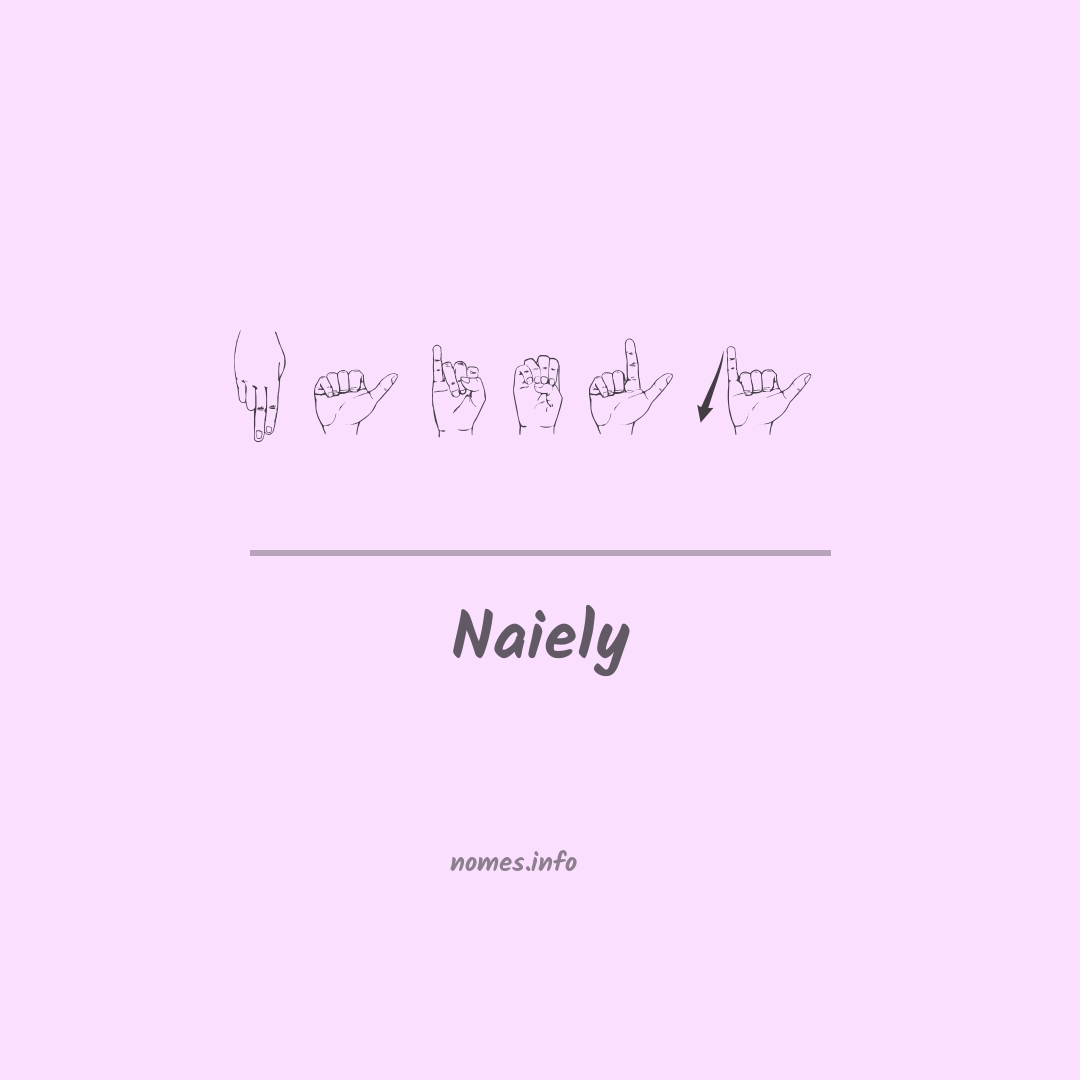 Naiely em Libras