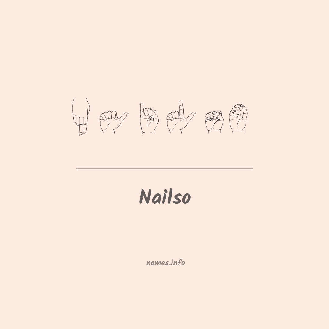 Nailso em Libras