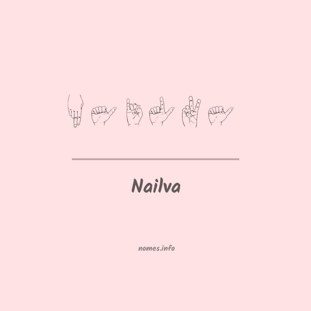 Nailva em Libras