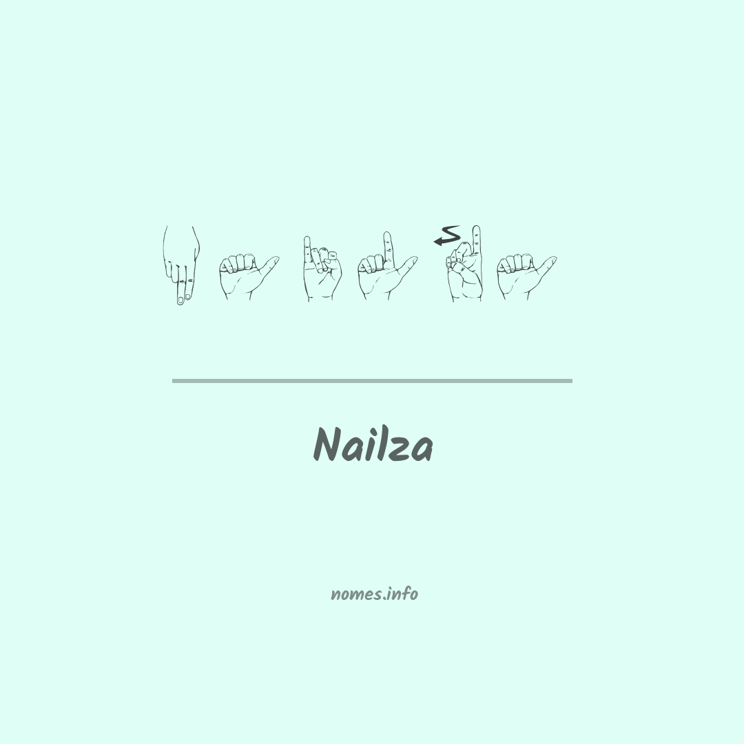 Nailza em Libras