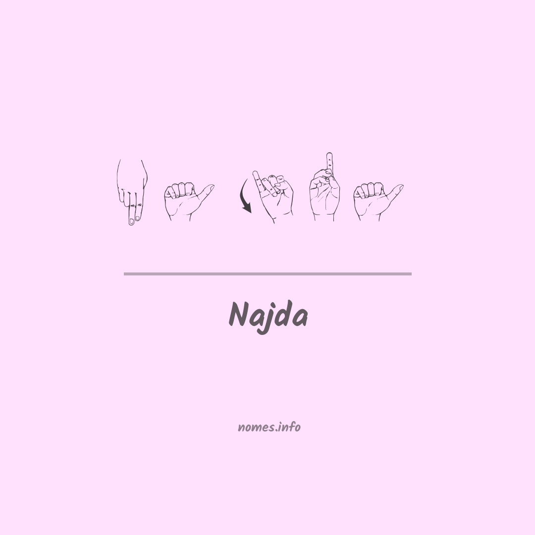 Najda em Libras