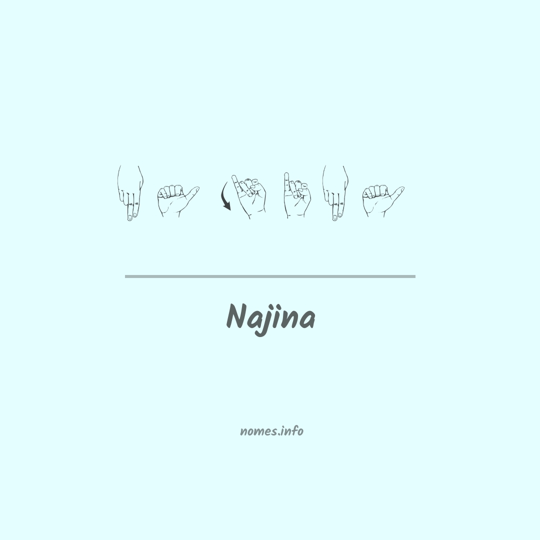 Najina em Libras