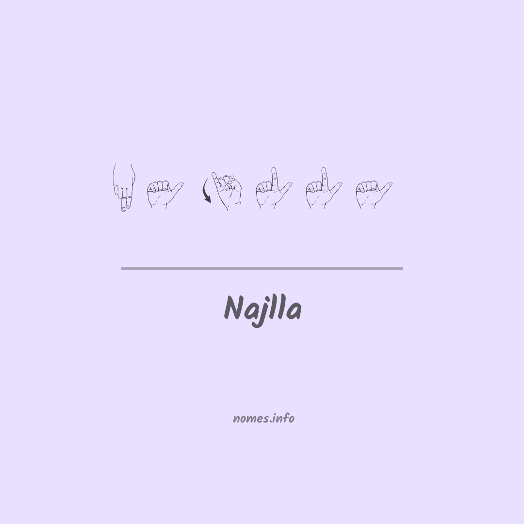 Najlla em Libras