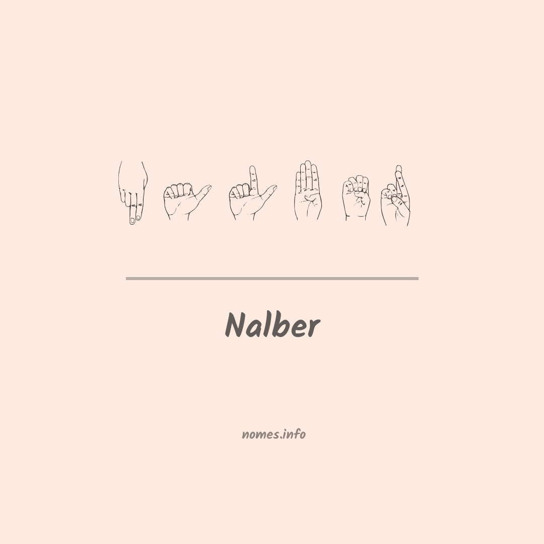 Nalber em Libras
