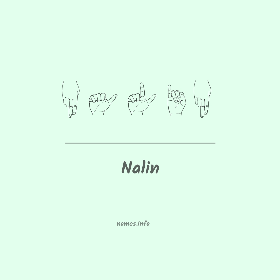 Nalin em Libras