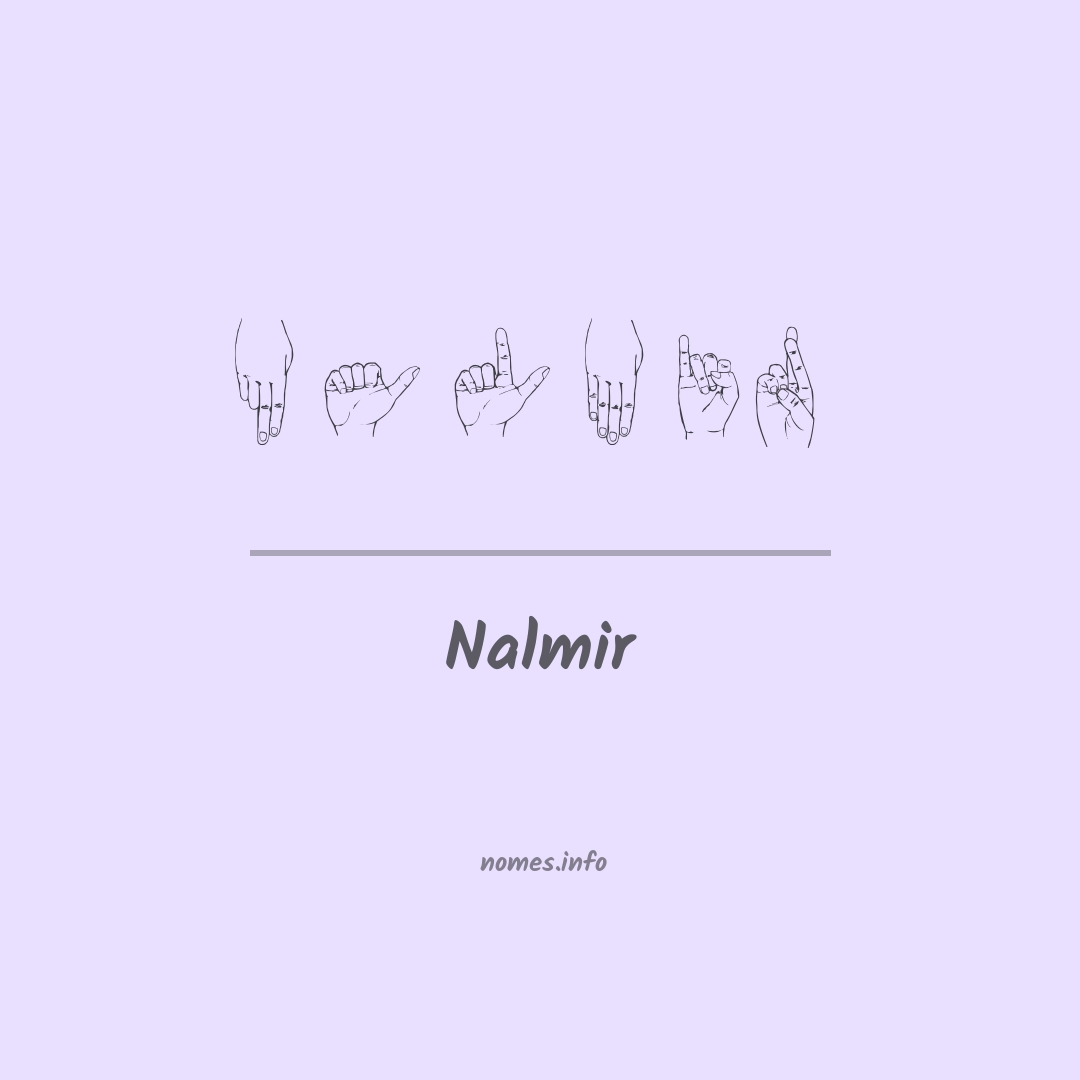 Nalmir em Libras