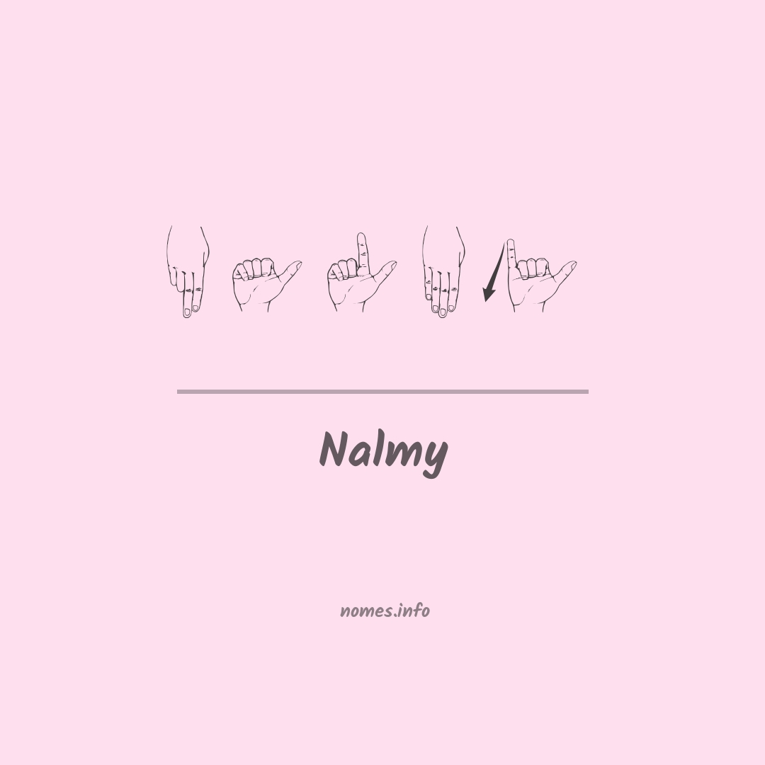 Nalmy em Libras