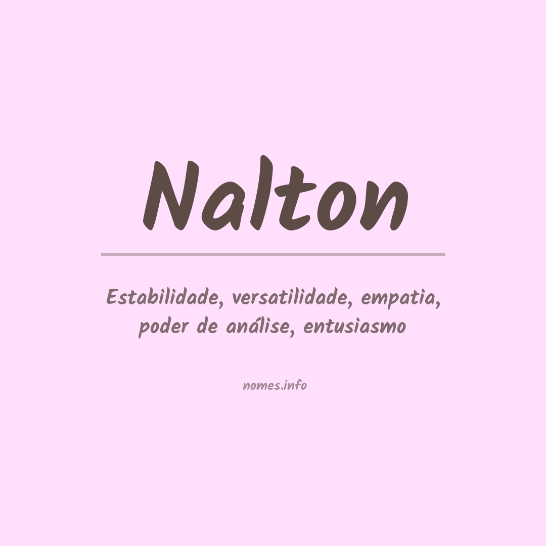 Significado do nome Nalton