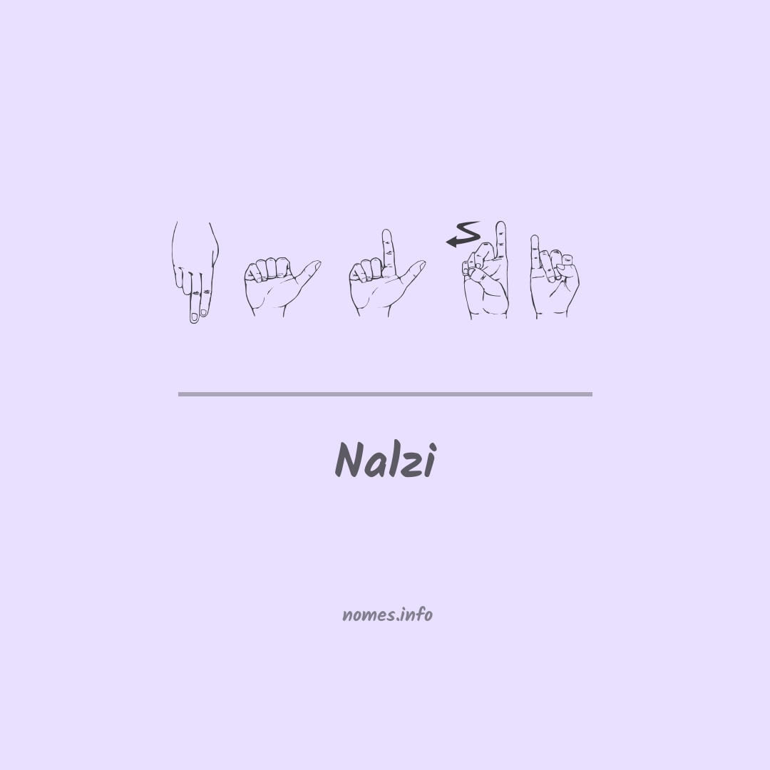 Nalzi em Libras