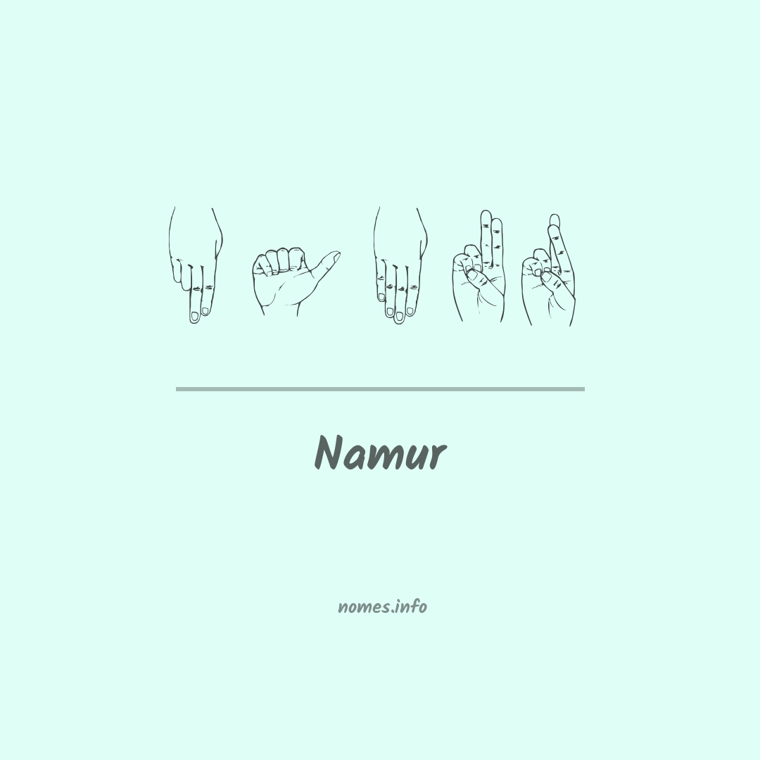 Namur em Libras