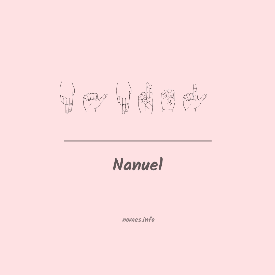 Nanuel em Libras