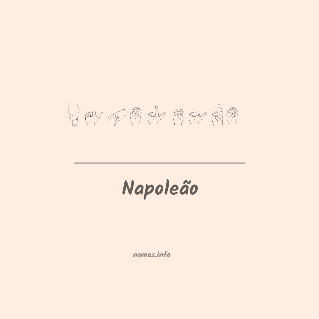 Napoleão em Libras