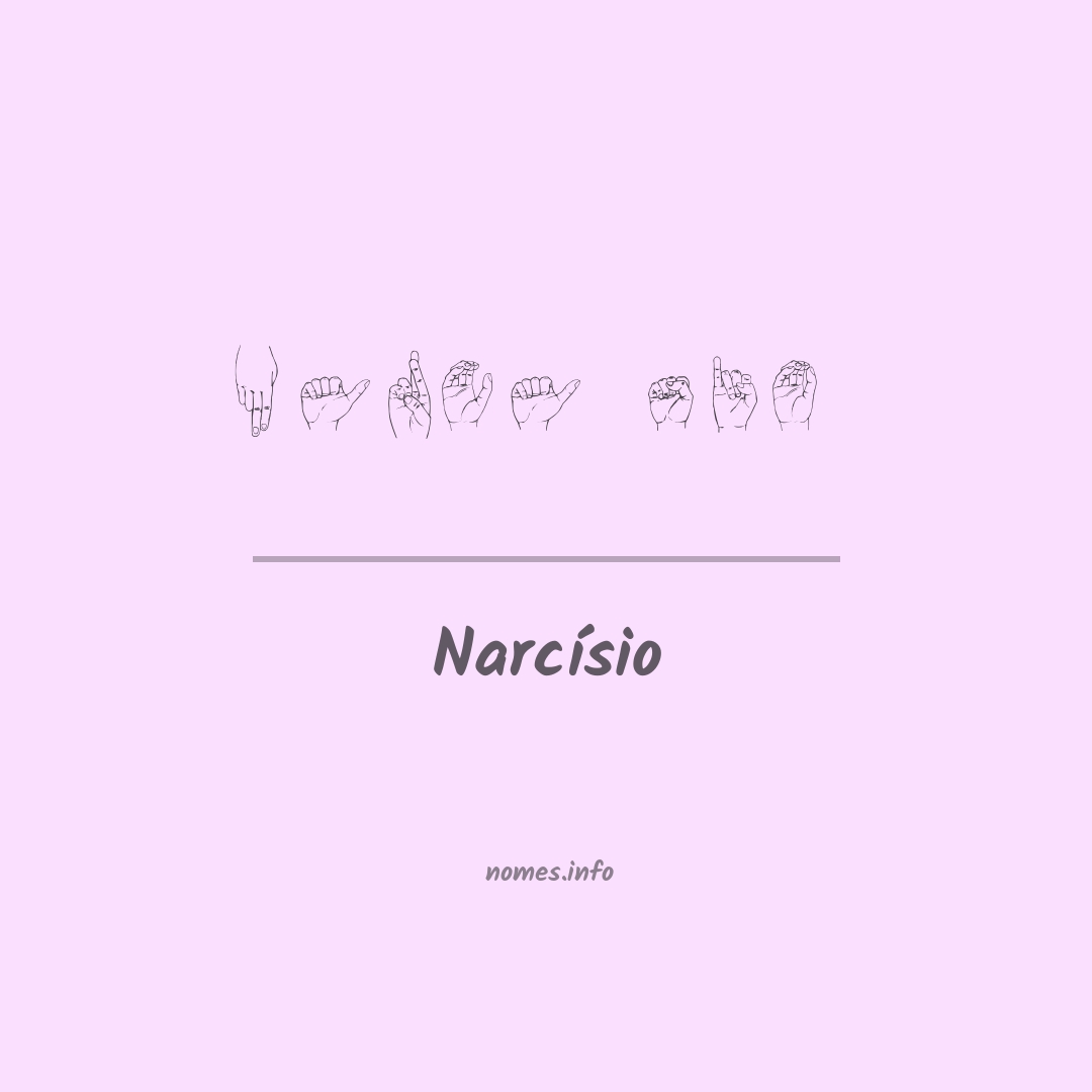 Narcísio em Libras