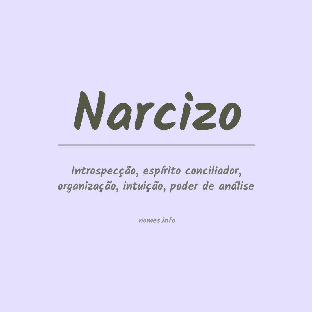 Significado do nome Narcizo