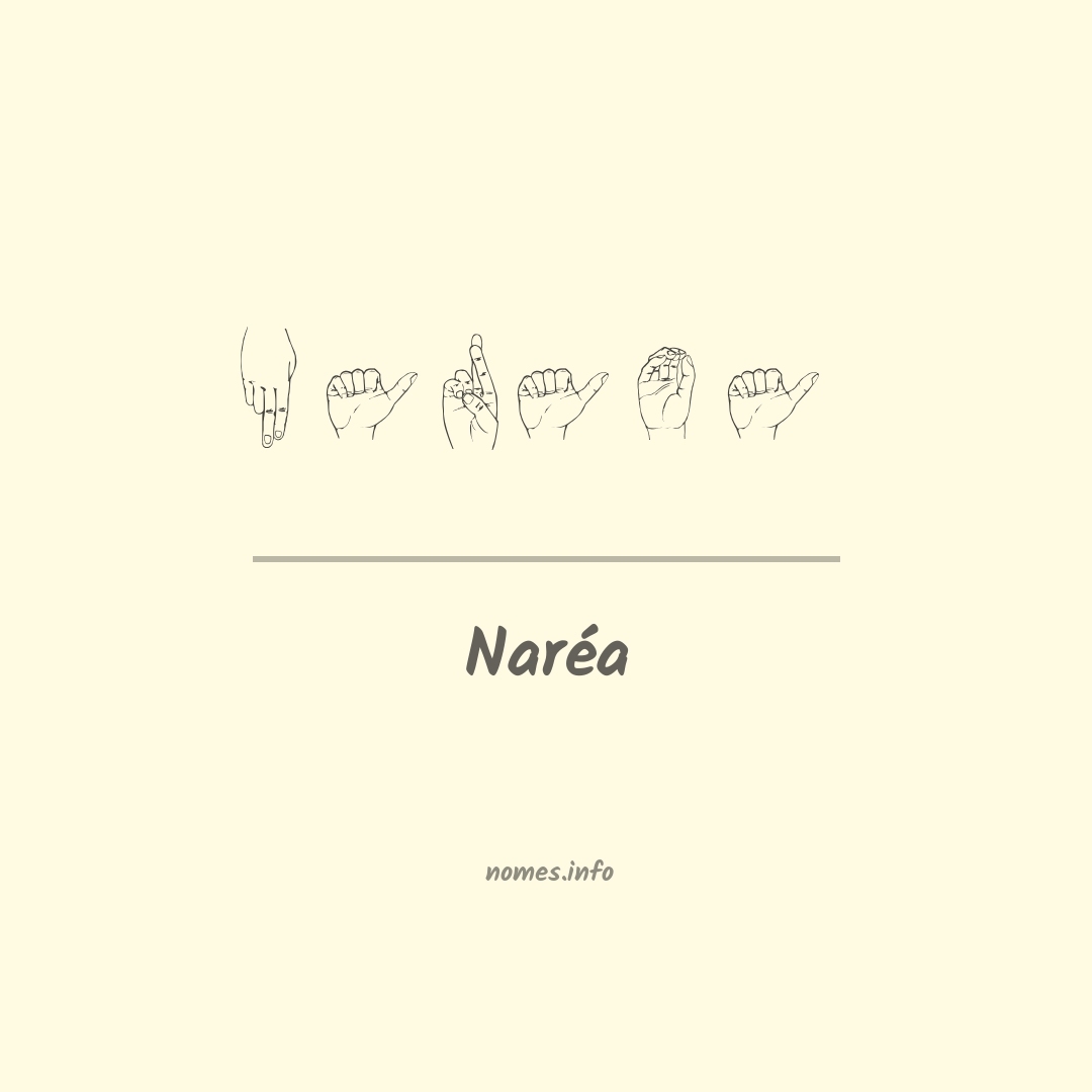 Naréa em Libras