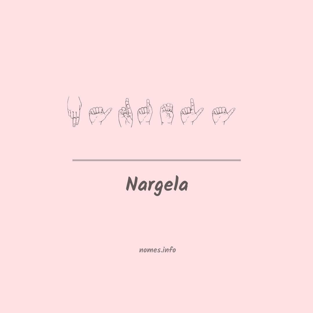 Nargela em Libras