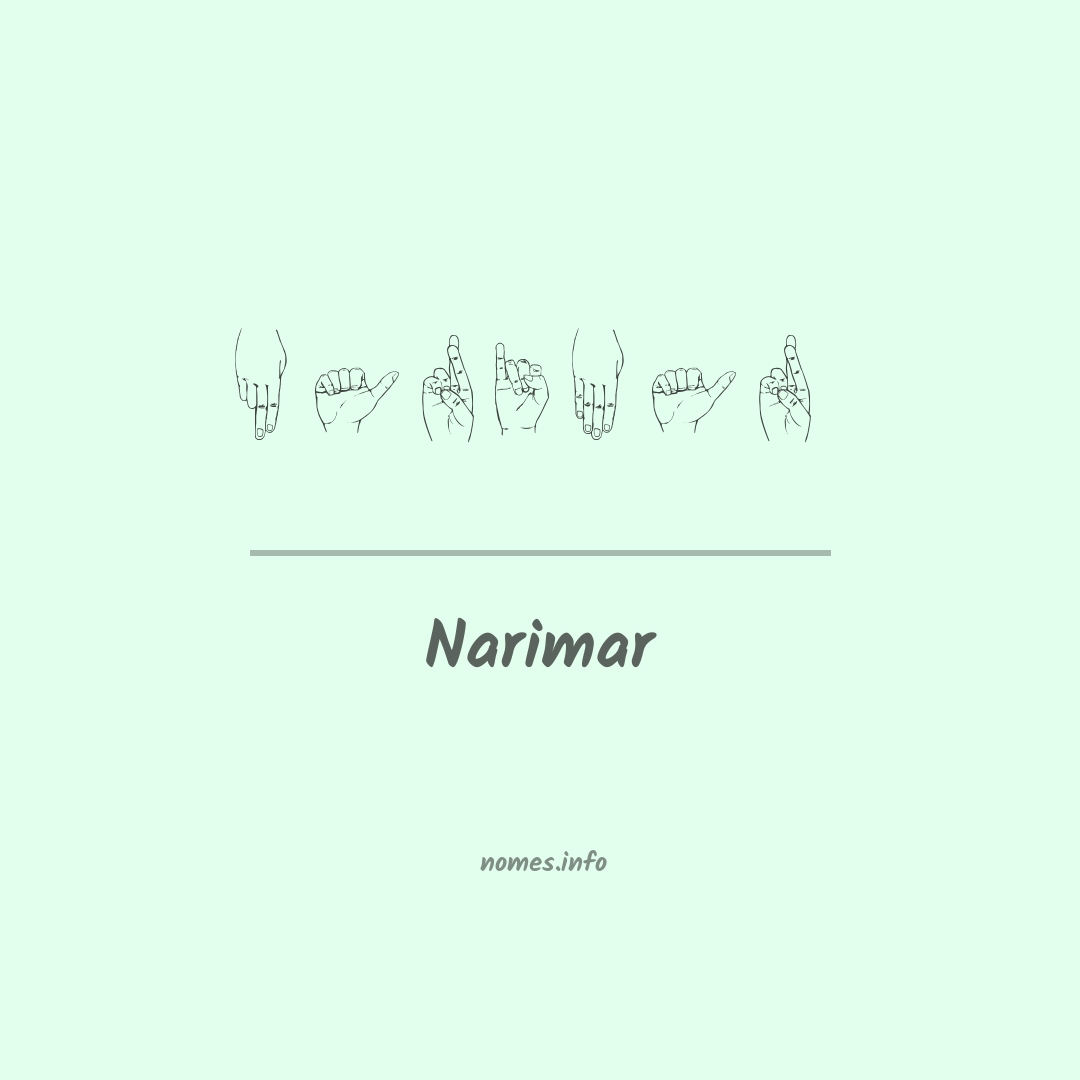 Narimar em Libras