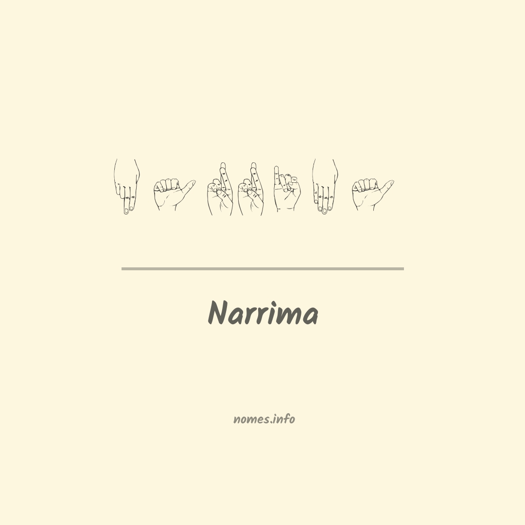Narrima em Libras