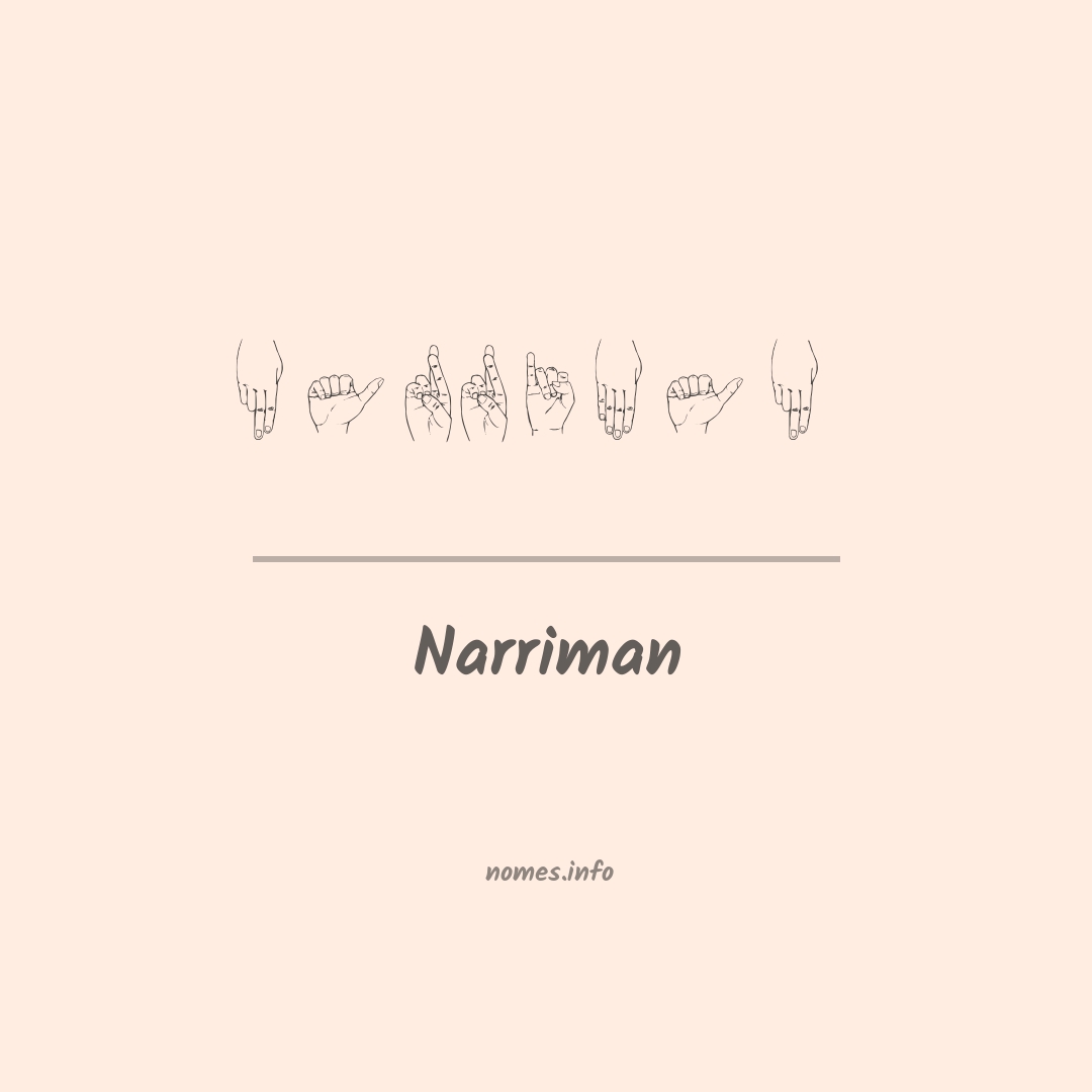 Narriman em Libras