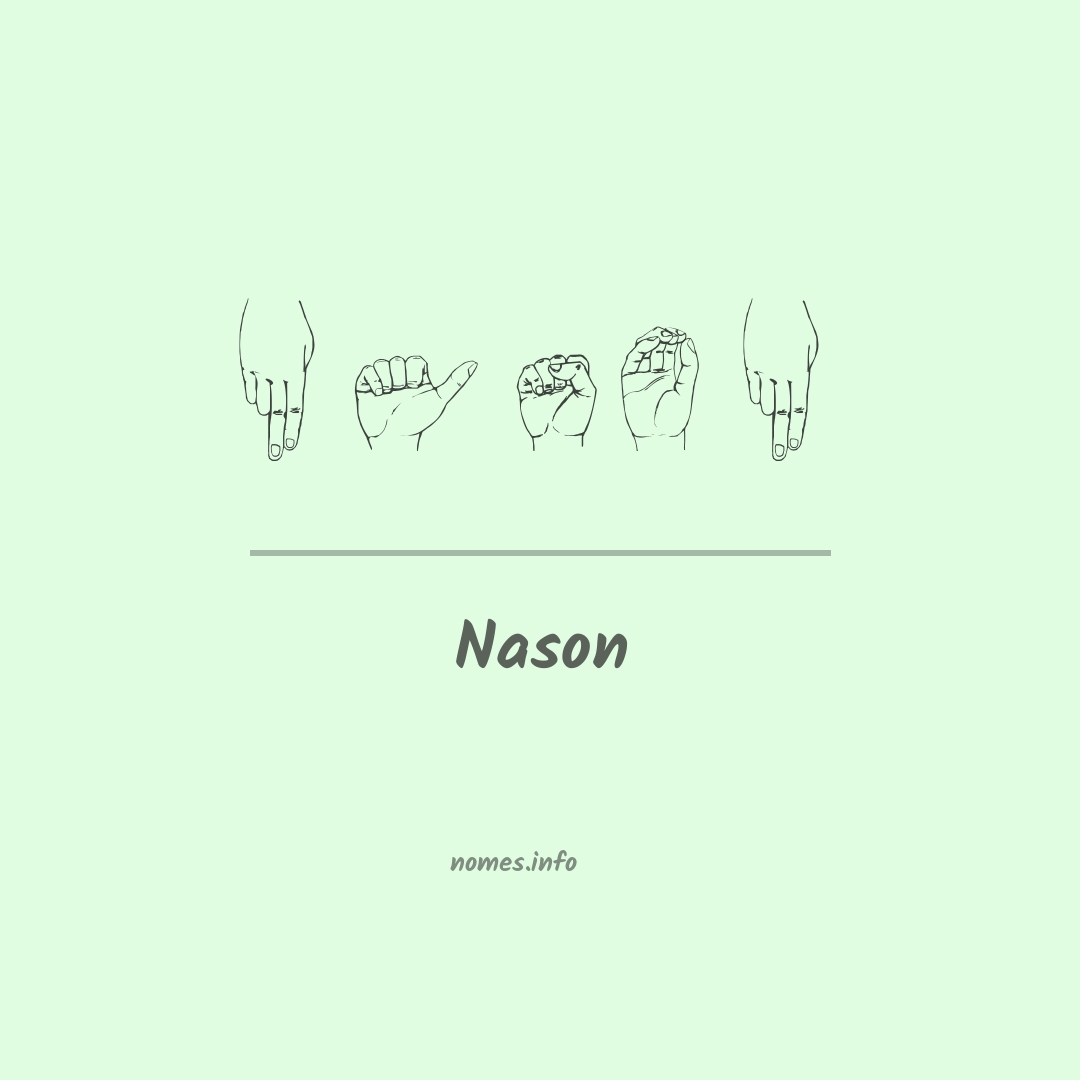 Nason em Libras