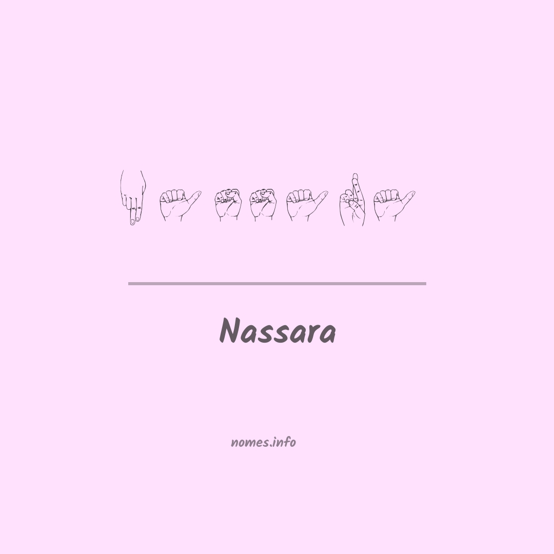 Nassara em Libras