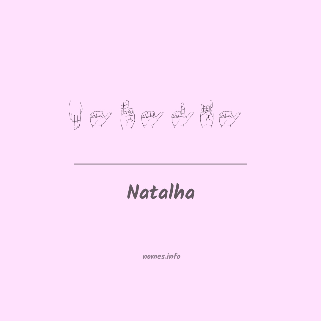 Natalha em Libras Natalha em Libras