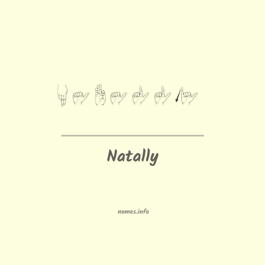 Natally em Libras