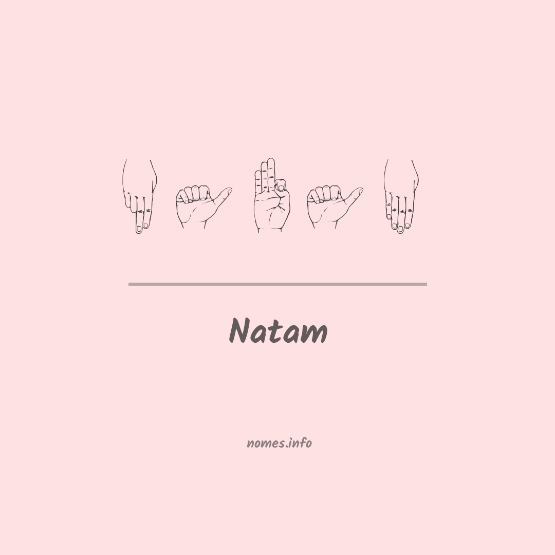 Natam em Libras