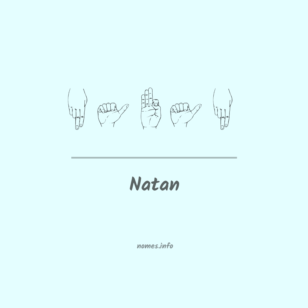 Natan em Libras