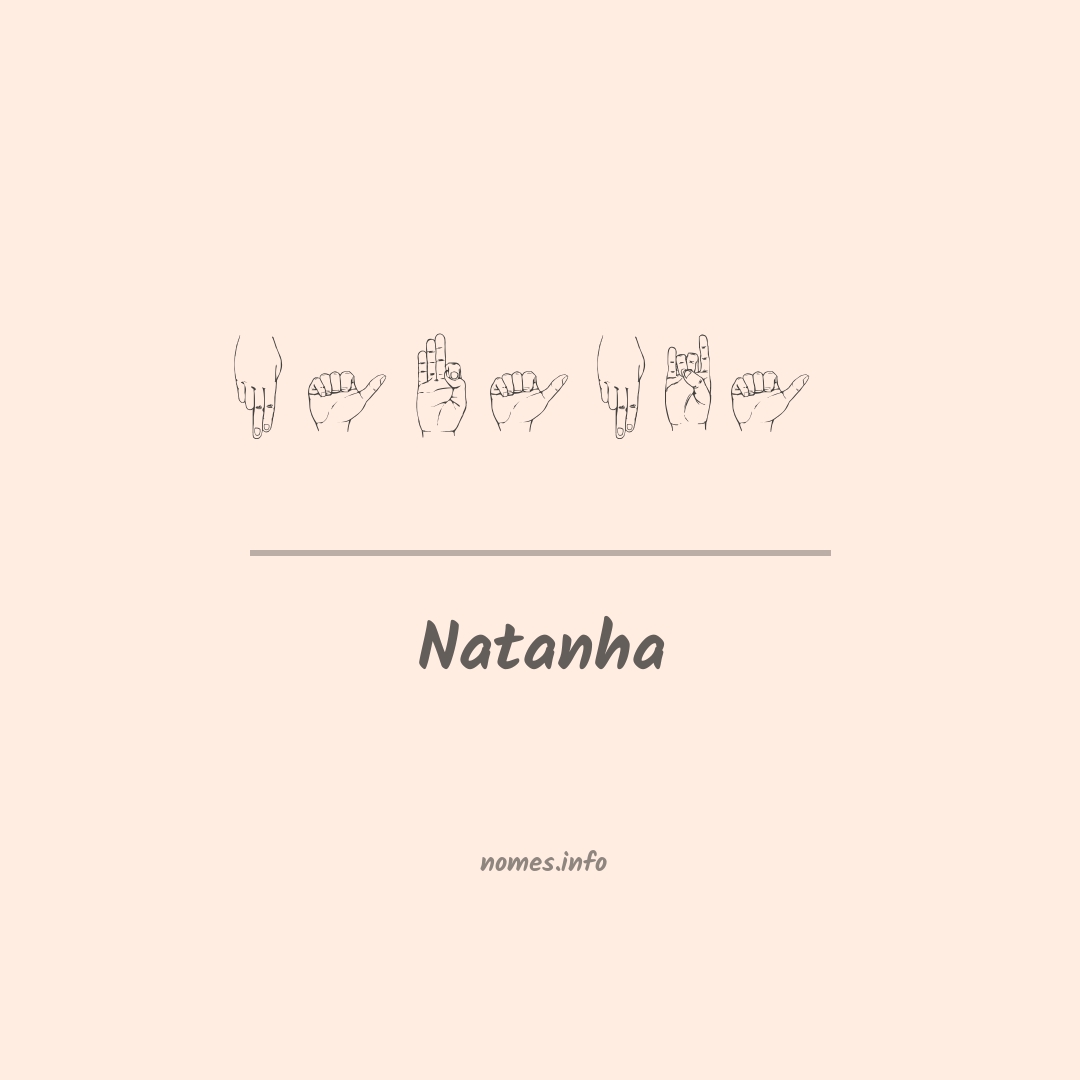 Natanha em Libras