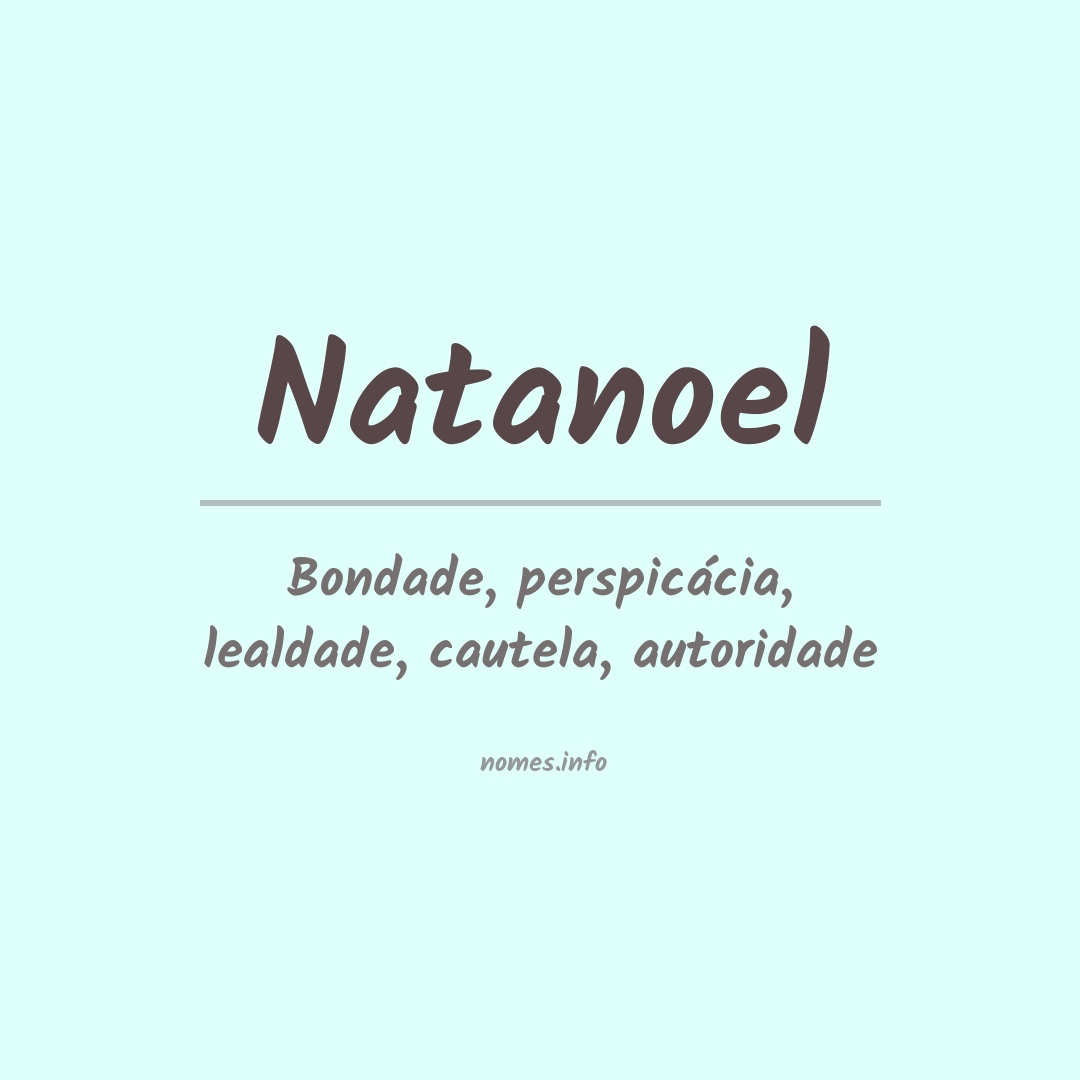 Significado do nome Natanoel